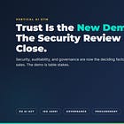 Trust Is the New Demo