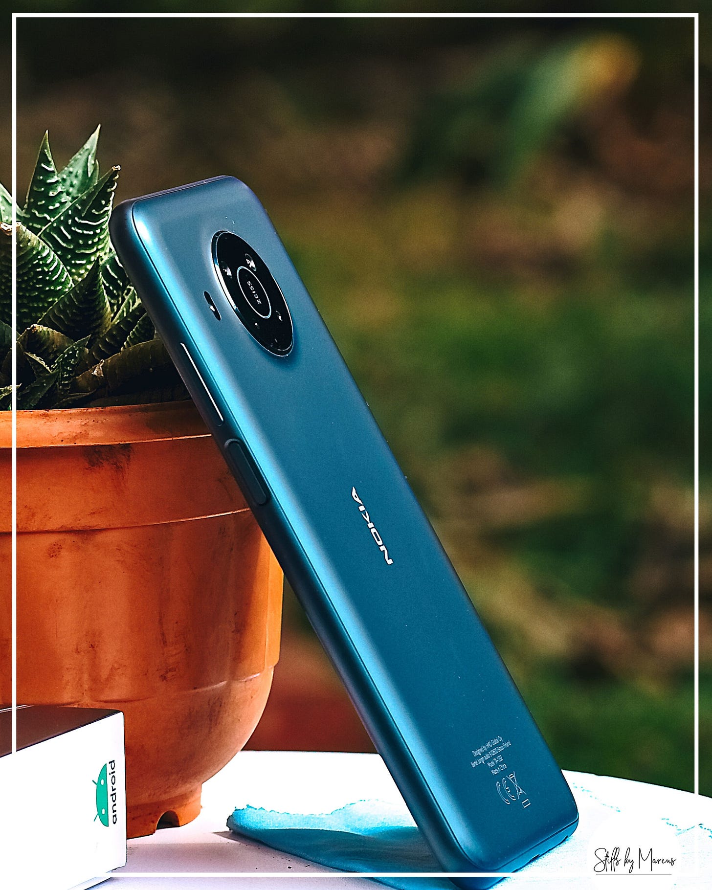 The Nokia X10. Test device provided by Nokia Mobile. Photo by Marcus Olang’ (Stills by Marcus).