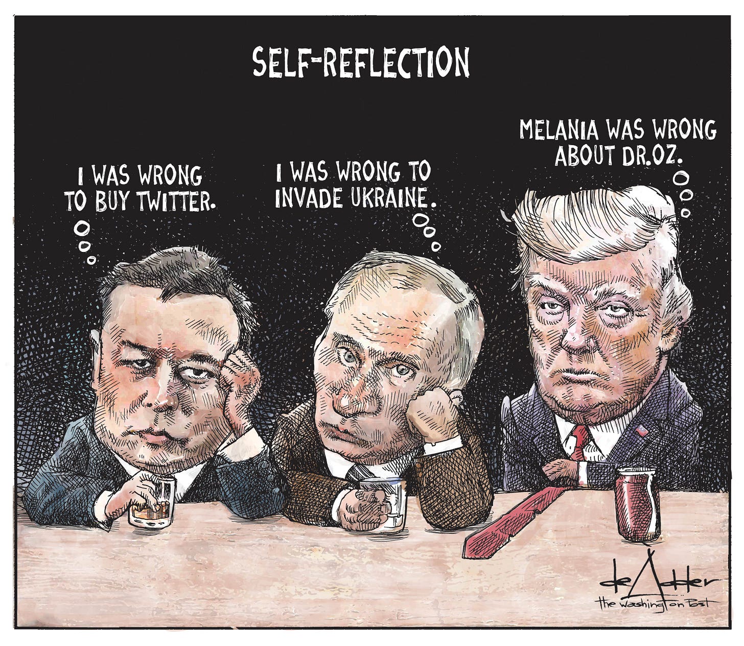 Editorial & Political Cartoons on X: "Michael de Adder, The Washington Post  @deAdder #ElonMusk #Putin #Trump https://t.co/ugjzXQnDVS" / X