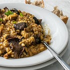 Roasted Mushroom Risotto
