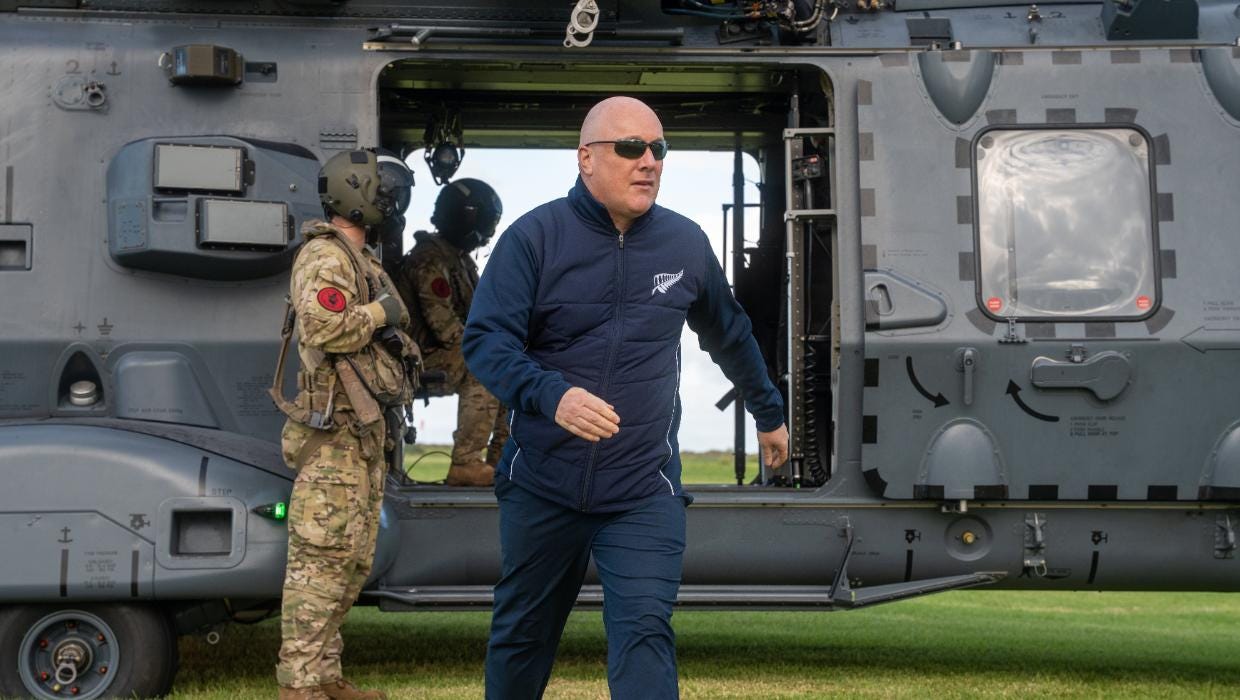 Prime Minister Christopher Luxon on Friday.