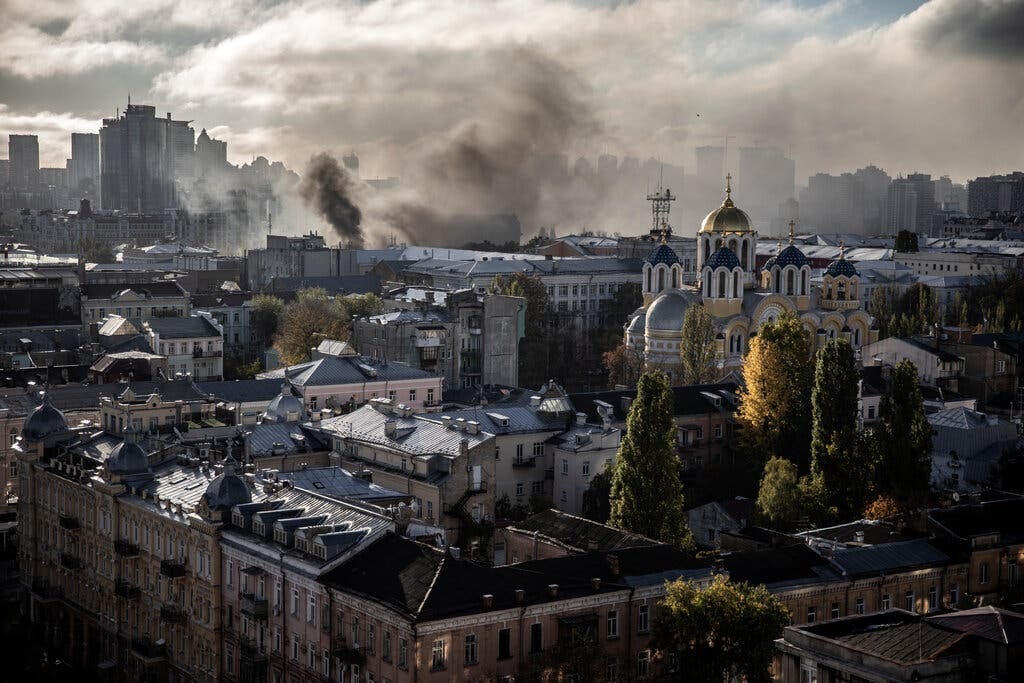 Putin Unleashes Barrage of Missiles on Ukrainian Civilian Areas - The ...