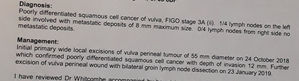 Diagnosis letter edit