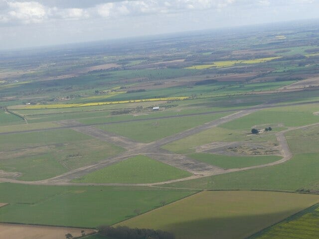 Former RAF Sculthorpe: aerial 2024 (1)