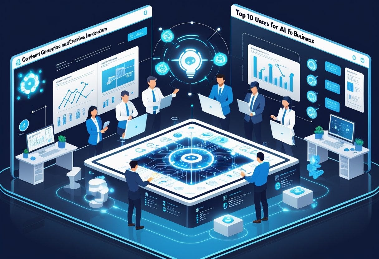 Top 10 Uses for AI for Business: Practical Applications That Drive Growth