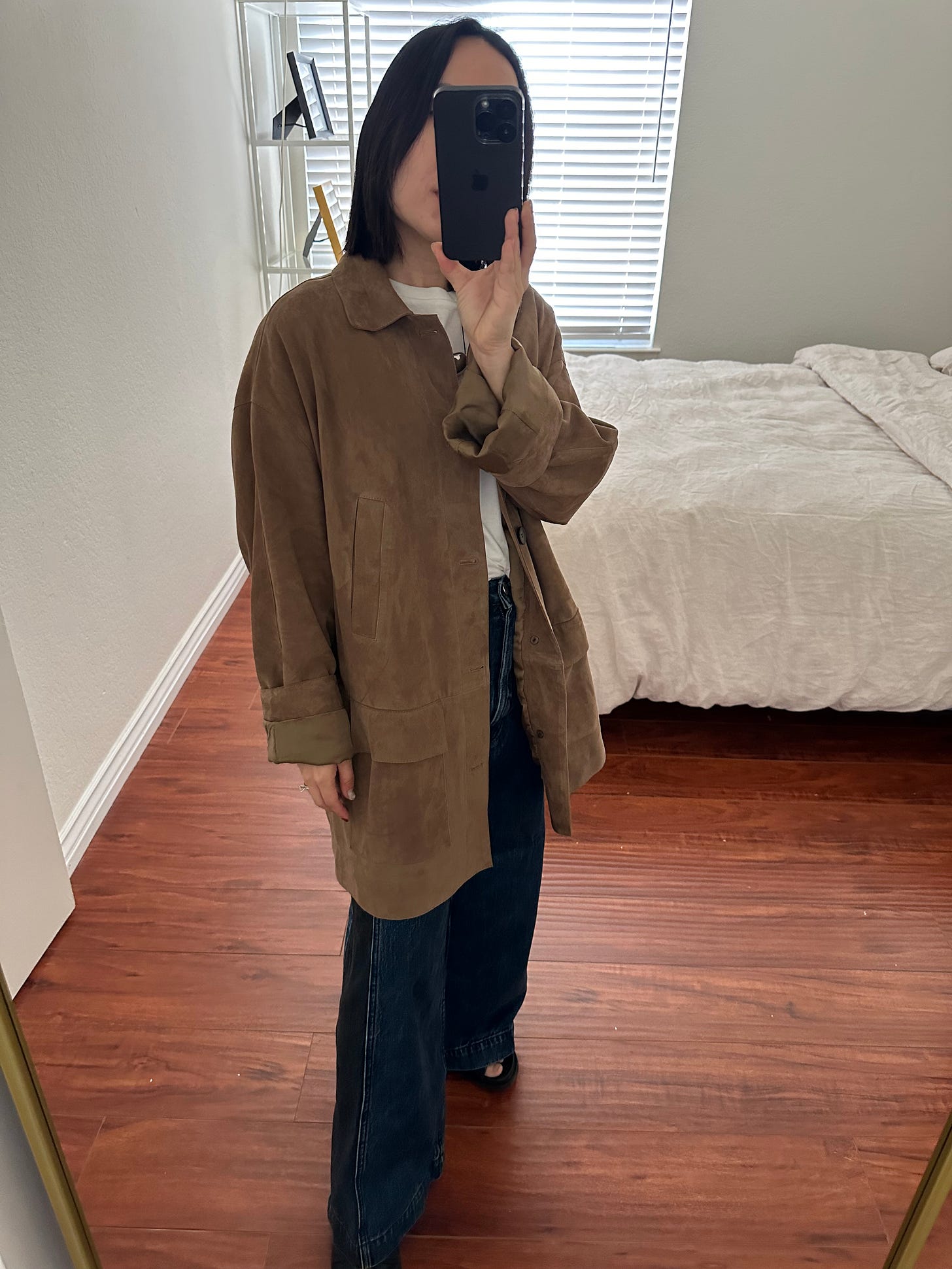 tibi car coat