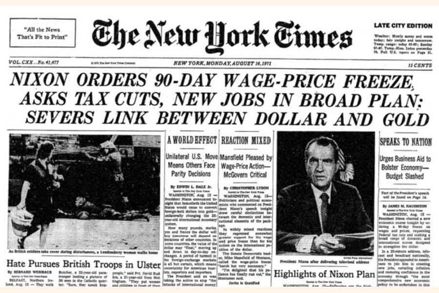 From history books: the rethink of the international monetary system