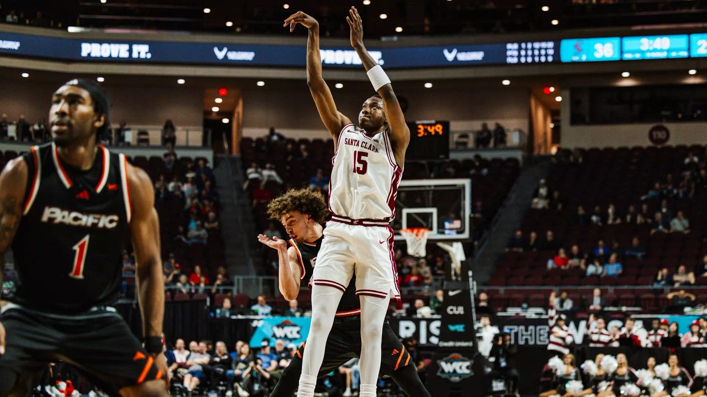 Thierry Darlan - 2026-27 - Men's Basketball - Santa Clara University