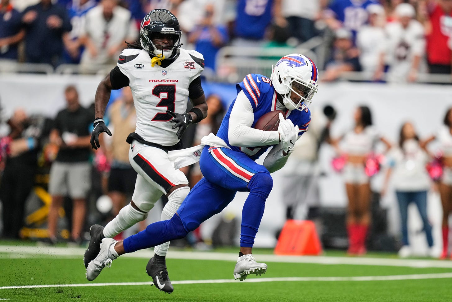 Josh Allen conecta con Joshua Palmer para un TD tardío y Bills vencen 36-31 a Texans en loco debut | Independent Español Josh Allen conecta con Joshua Palmer para un TD tardío y Bills vencen 36-31 a Texans en loco debut | Independent Español
