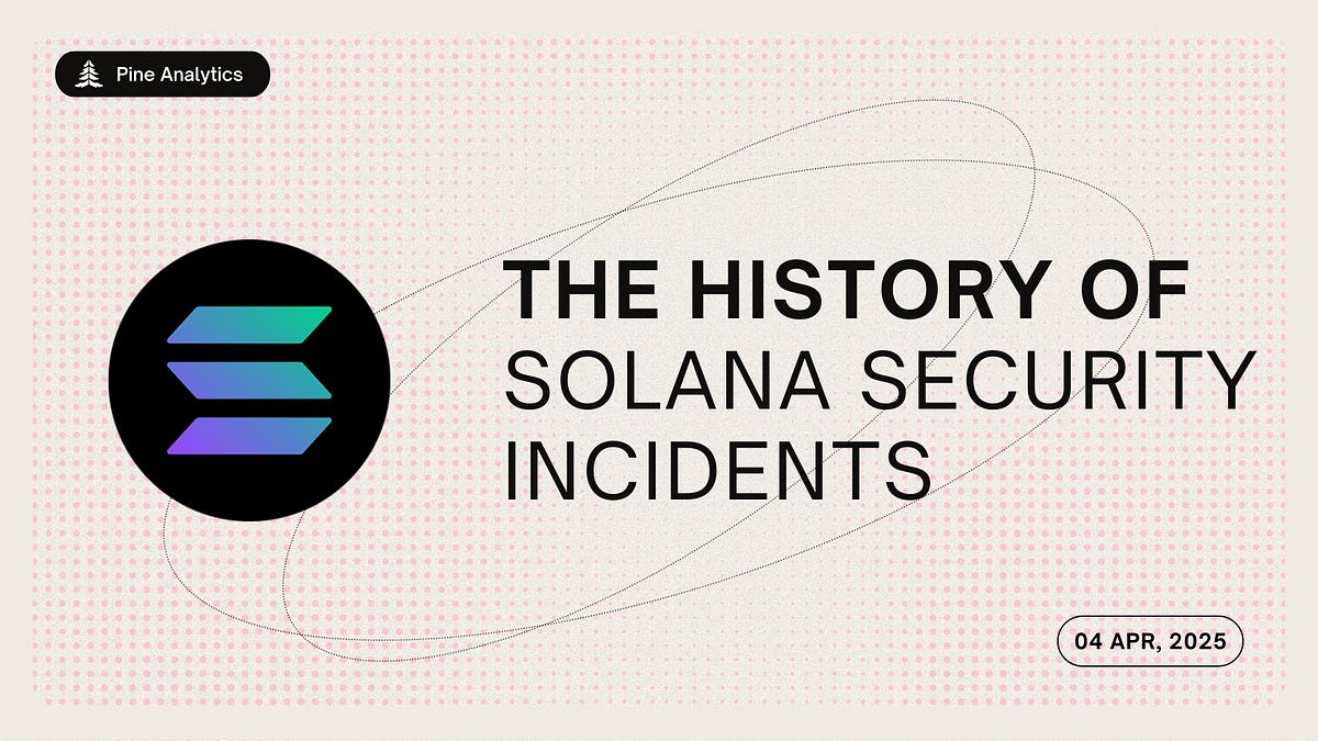 The History of Solana Security Incidents