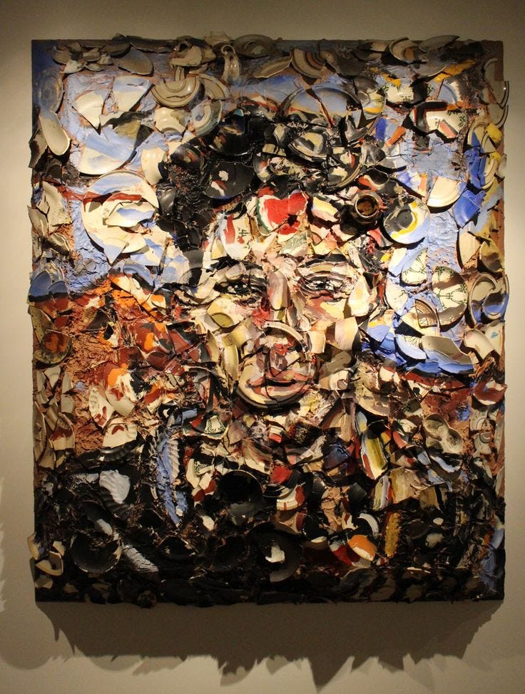 Julian Schnabel, Portrait of a Freedom Fighter, 1984