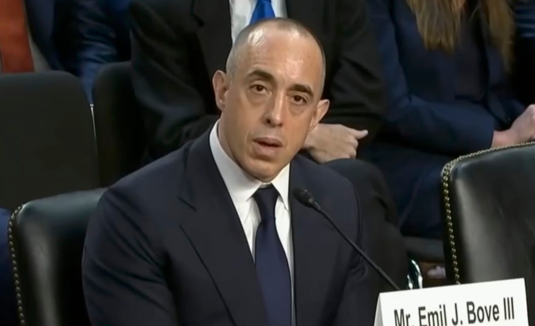 Senate Republicans Just Made Trump's Personal Lawyer Emil Bove An Appeals Court Judge Till He Dies