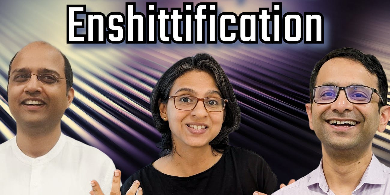 सोच की स्वछंदता, सॉफ्टवेयर का 'कबाड़ा' और AI की दौड़ में भारत कहाँ? Cognitive Autonomy, Enshittification and AI Divide