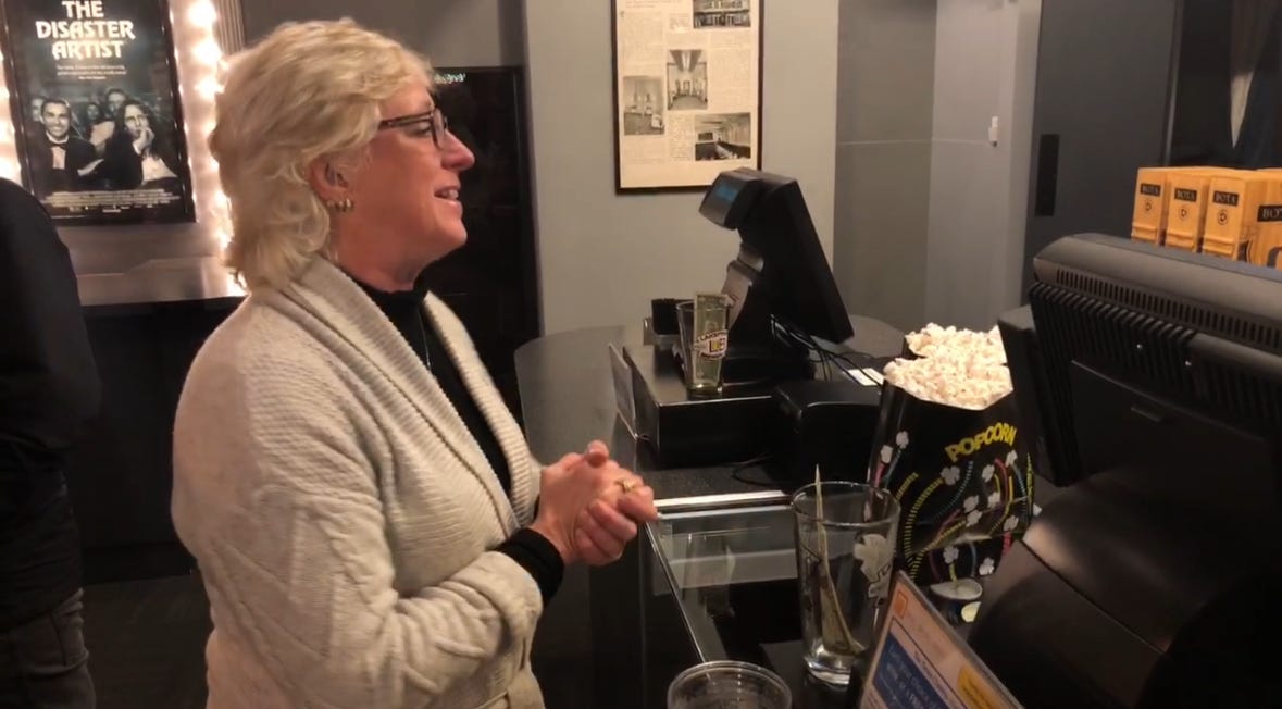 Wendy at the movies