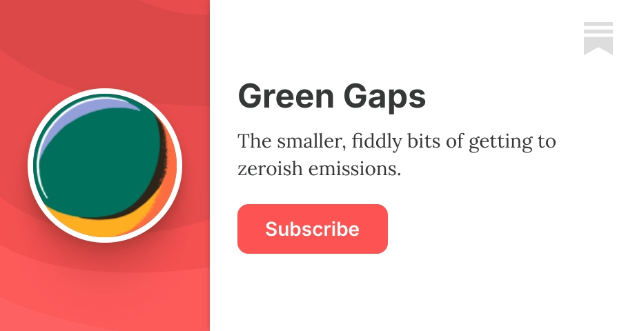 Green Gaps | Robert Merkel | Substack