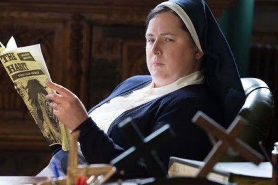 Meet Siobhan McSweeney, the actress who plays Sister Michael in Derry Girls  | Irish Independent