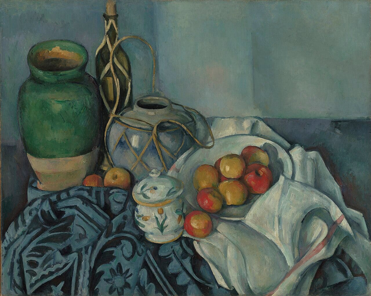 Cezanne Still Life with Apples
