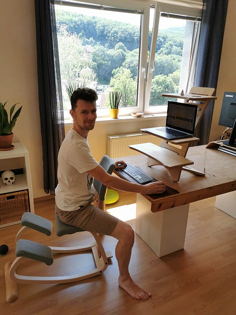 The best posture is always the next one