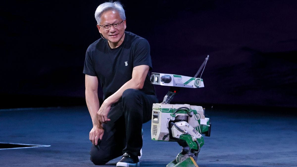 Nvidia products could be made using humanoid robots for the first time ever  — company in talks with Foxconn to deploy them in Houston factory building  GB300 AI servers | Tom's Hardware