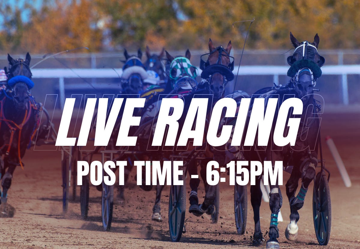 Live Standardbred Horse Racing - 6:15