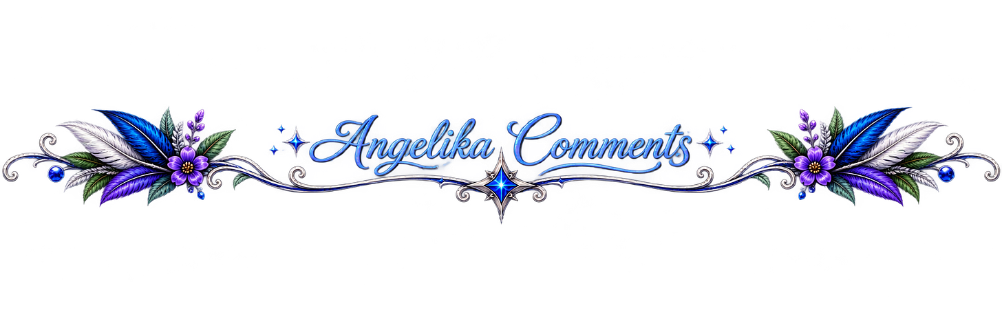 Angelika comments Angelika comments