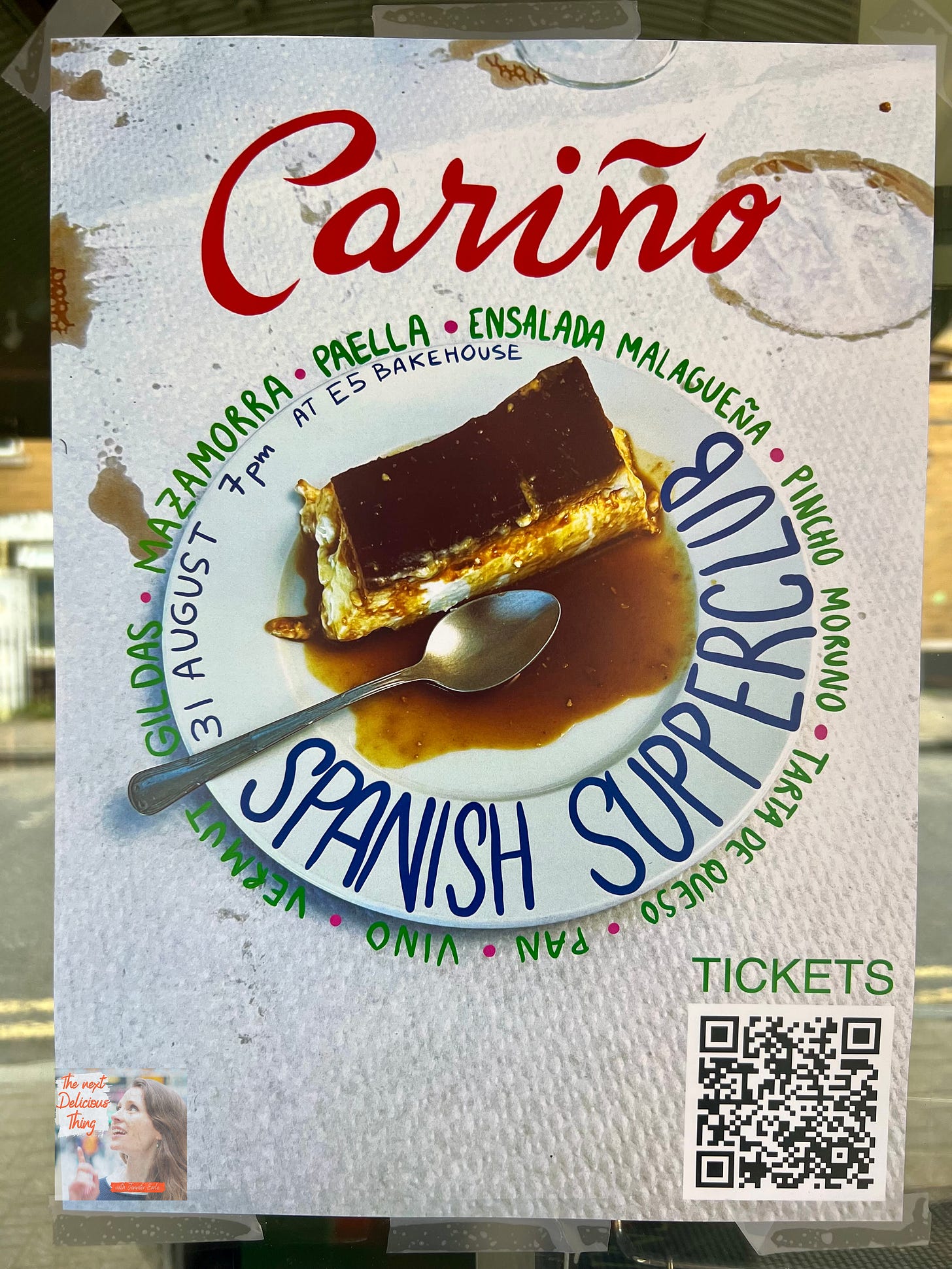 Cariño at E5 Bakehouse poster
