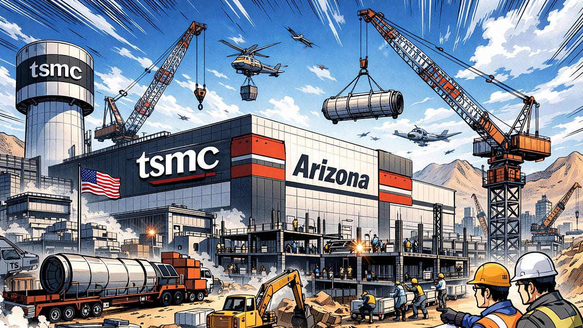 Why TSMC Is Scaling in Arizona—and Why Samsung Said No to Japan