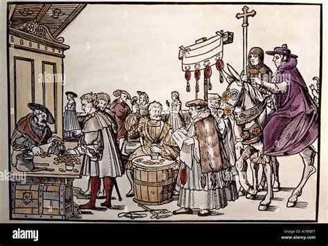 religion, christianity, indulgence, announcement of the papal Stock ...