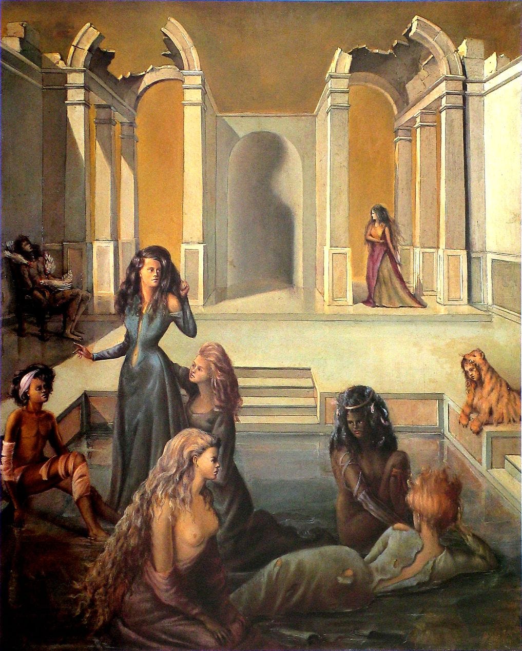 Paintings of Leonor Fini Paintings of Leonor Fini