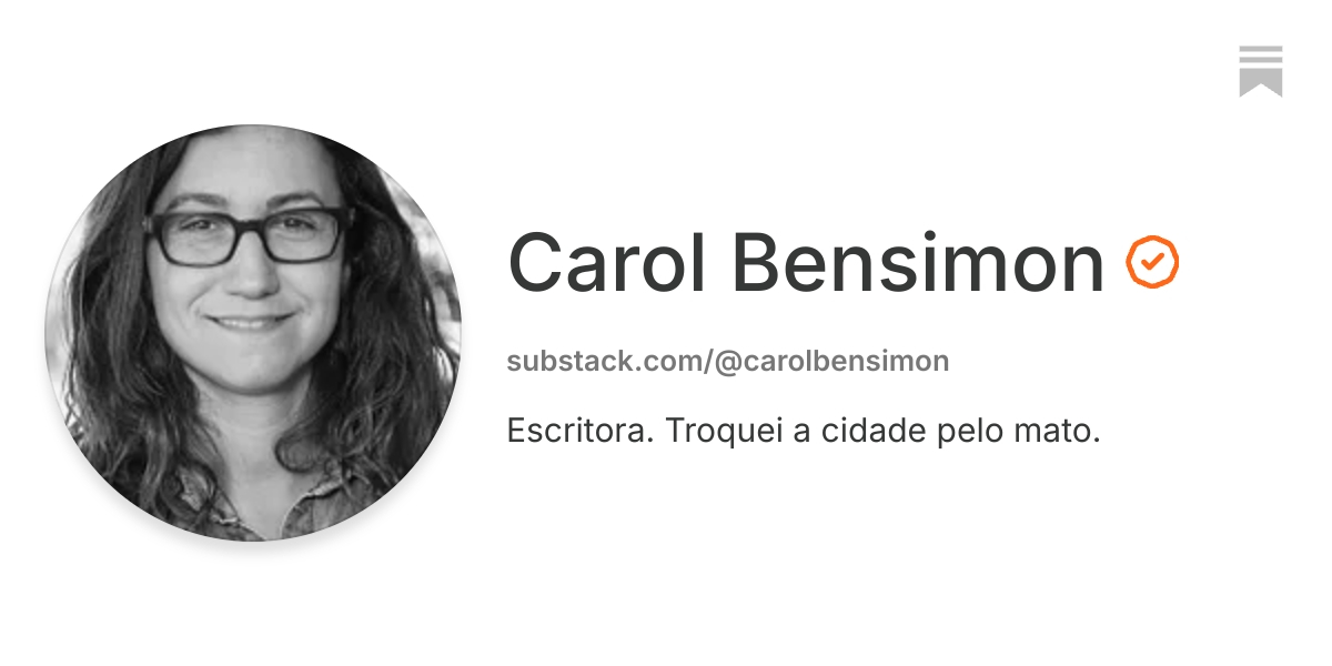 Carol Bensimon | Substack