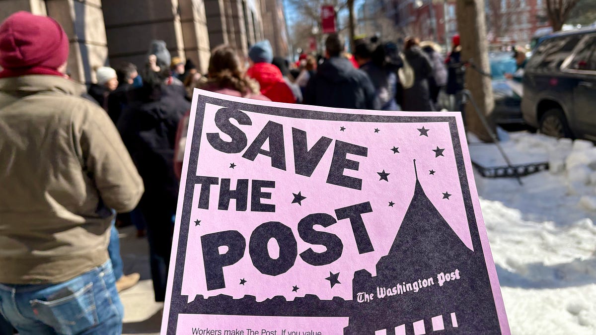 Comments - Bezos’ Gutting of The Washington Post is Bad Business