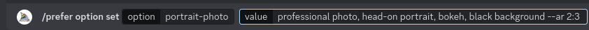 defining the custom parameters