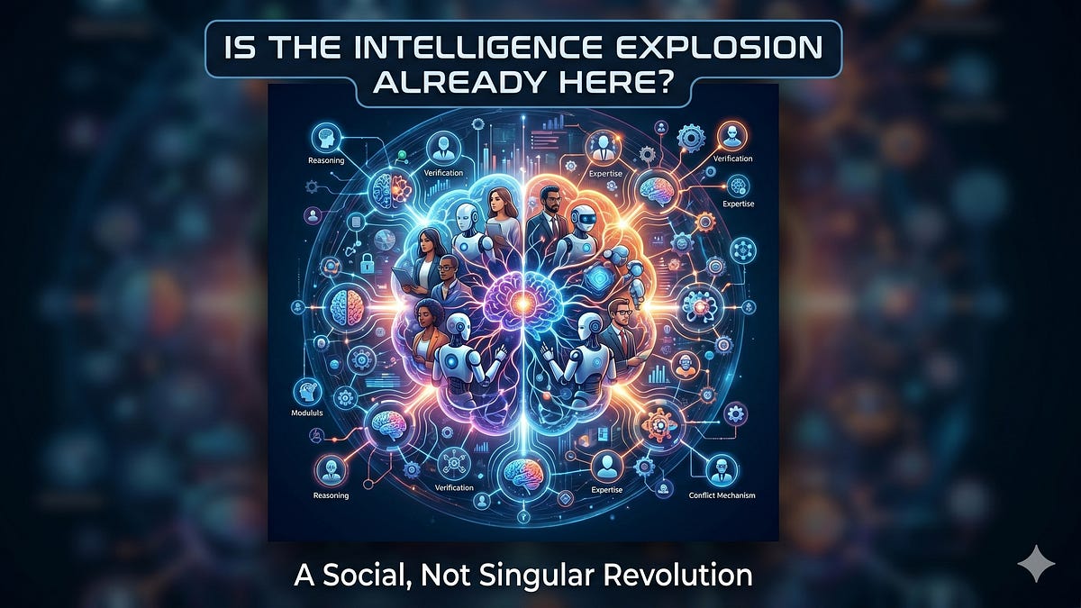 Inteligence Explosion Is The Intelligence Explosion Already Here?