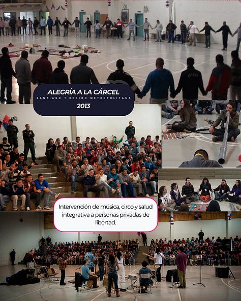 Distintas acciones de la Alegría Global