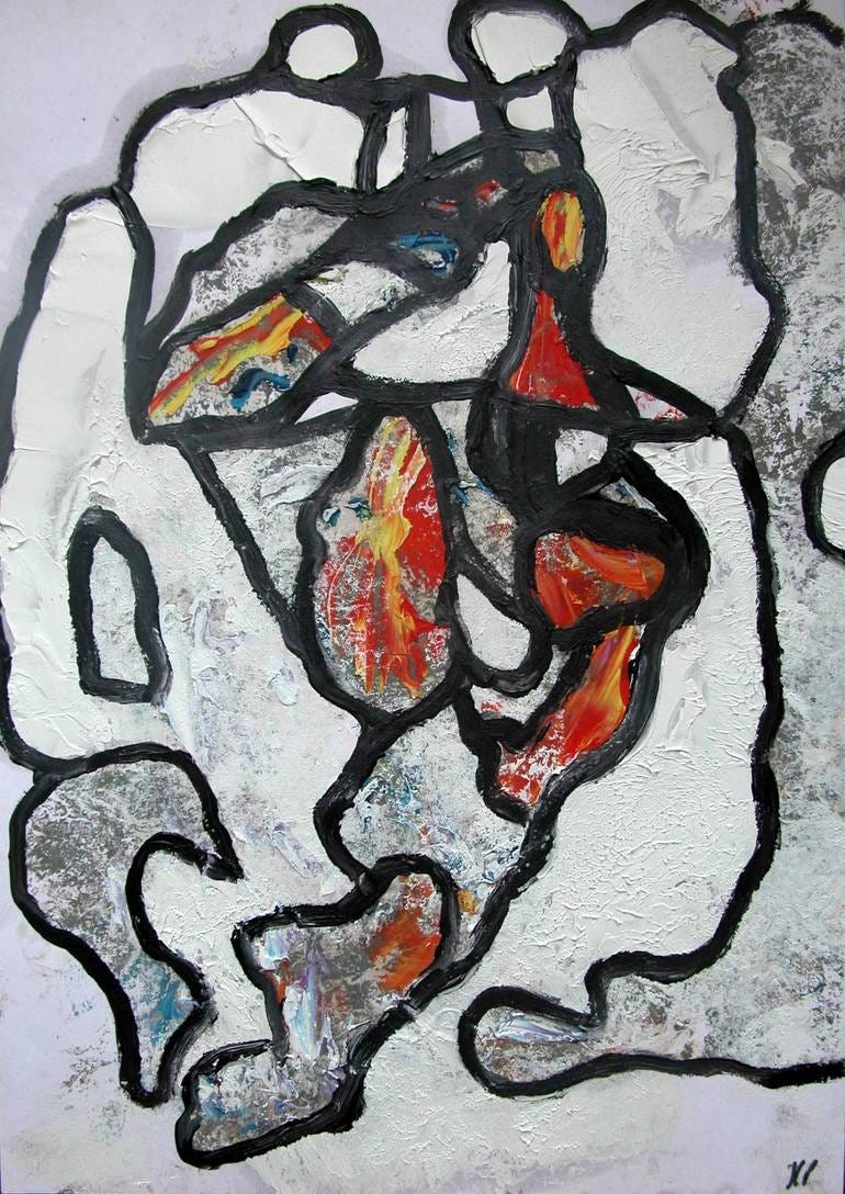 Spleen Painting by Jean-Luc Perrault | Saatchi Art United Kingdom