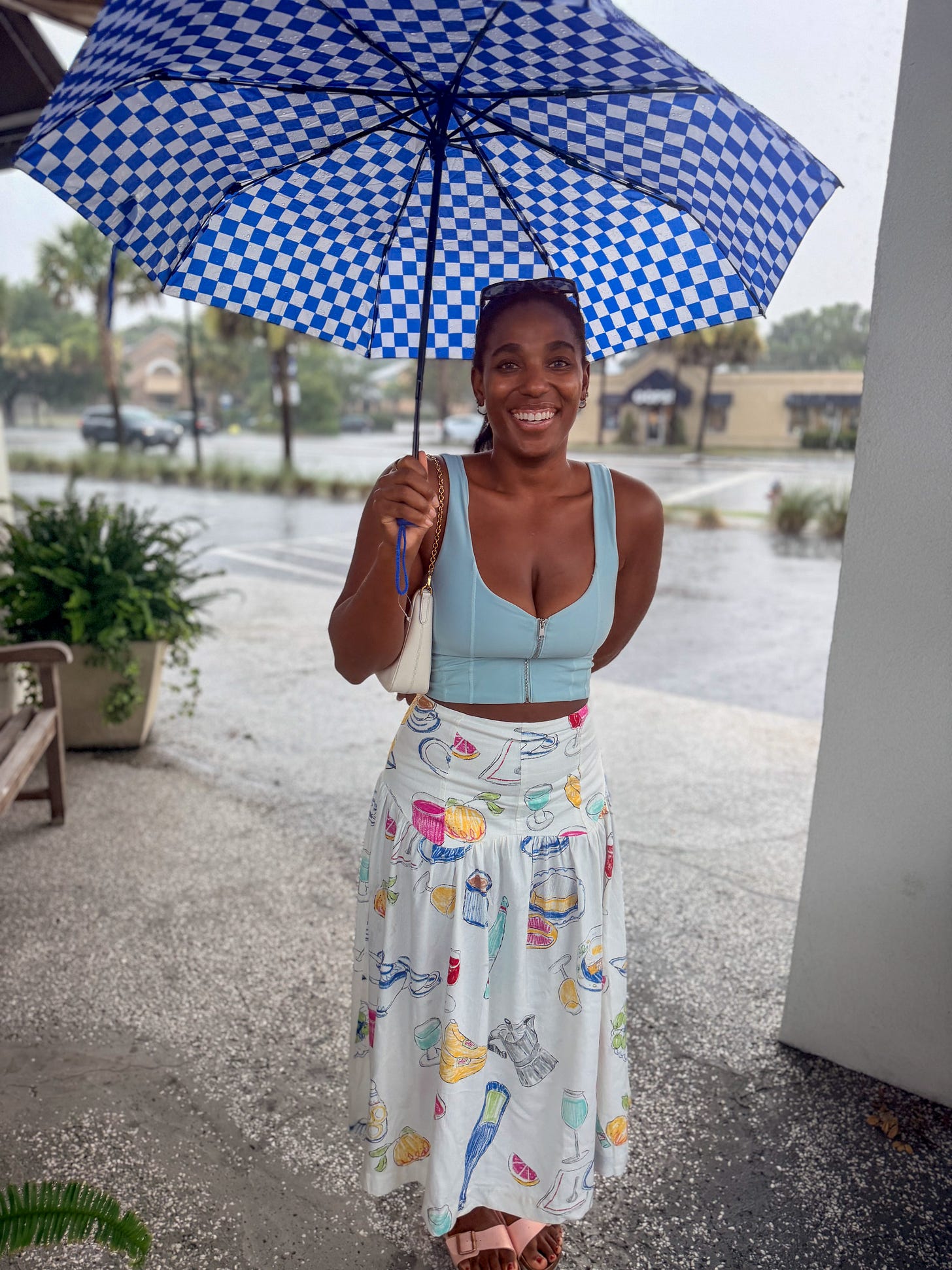 Rainy day smiles!!