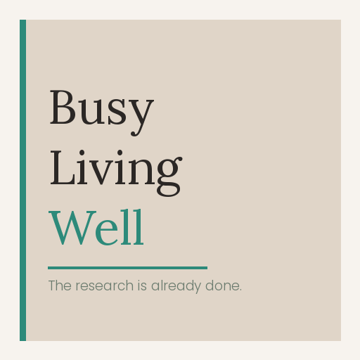 Busy Living Well