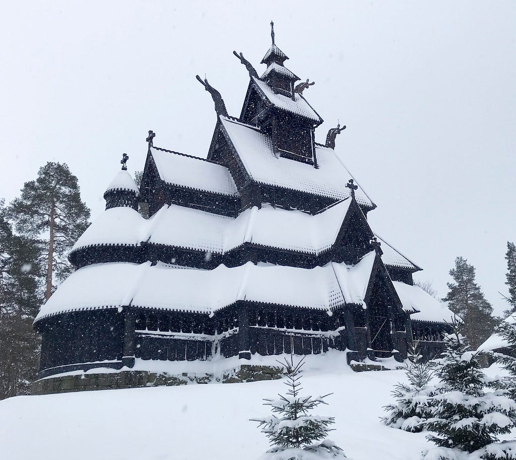 Stave Church from Gol, Norway (12th & 19th C.)
