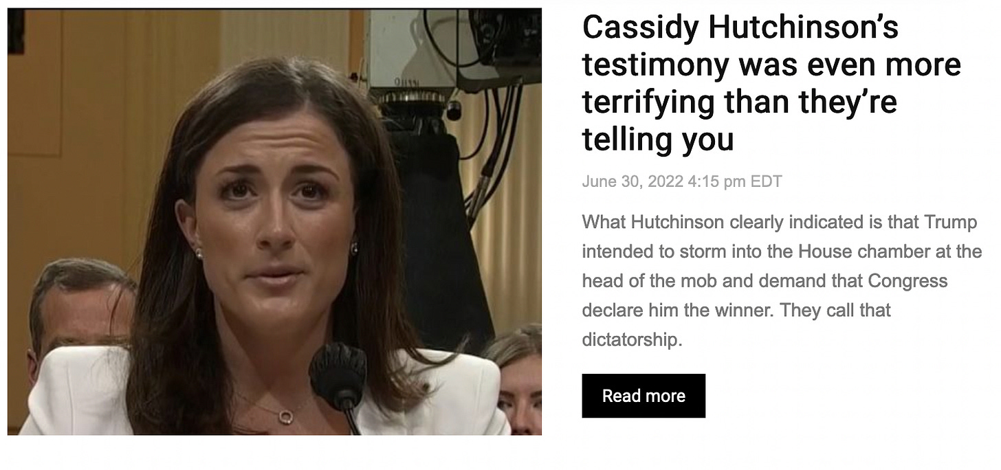 A screenshot from Press Watch