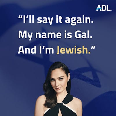 Gal Gadot ADL