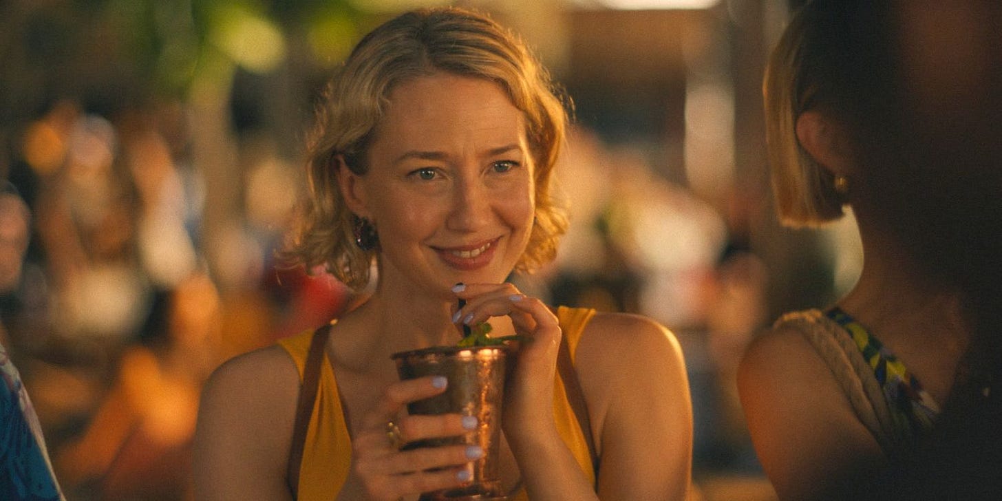 The White Lotus Season 3 Cut A Queer Detail About Laurie's Child, Carrie  Coon Reveals: "Wasn't The Right Way To Engage"