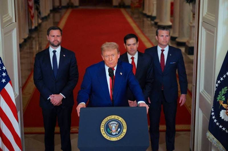 Trump Iran Speech Transcript: Full Text of Remarks on U.S. Bombing of Nuclear Sites Trump Iran Speech Transcript: Full Text of Remarks on U.S. Bombing of Nuclear Sites