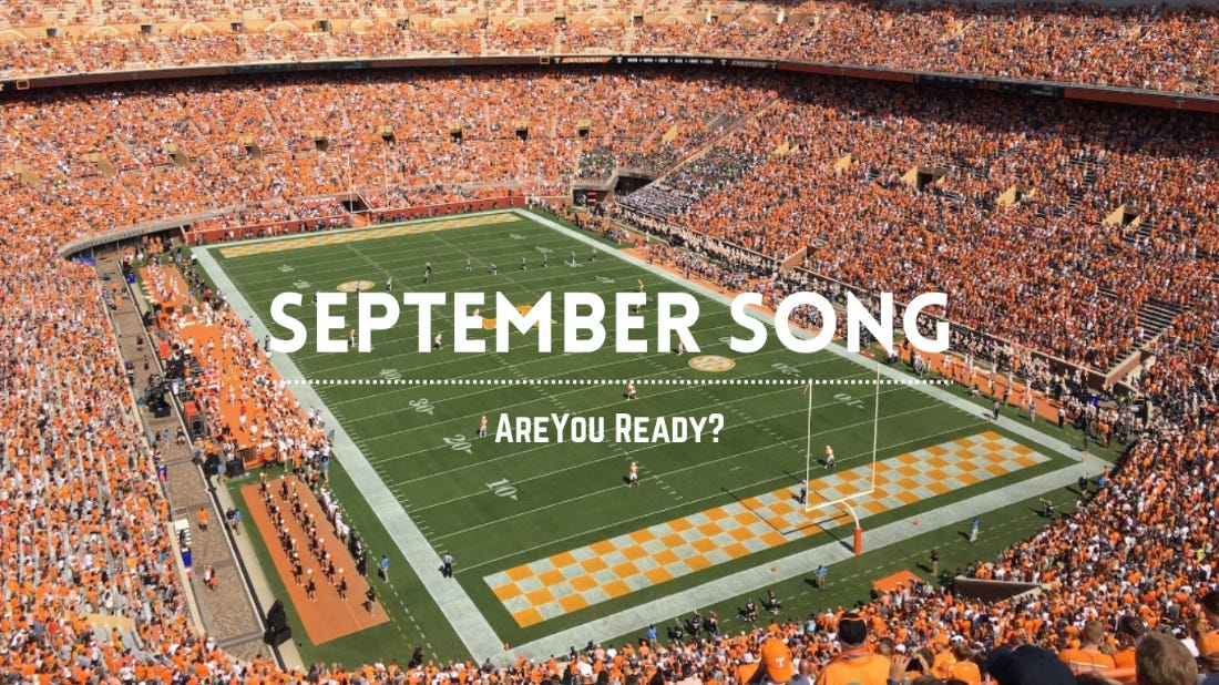 Tennessee Volunteers stadium during a football game