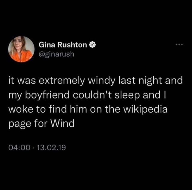 Where do I get a wikipedia bf ? : r/NonPoliticalTwitter
