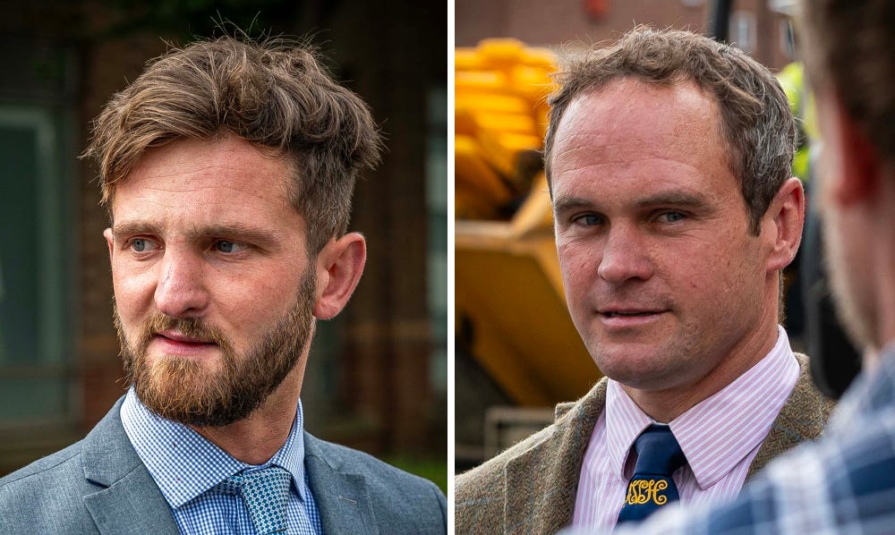 The Avon Vale's Fookes and Radbourne 