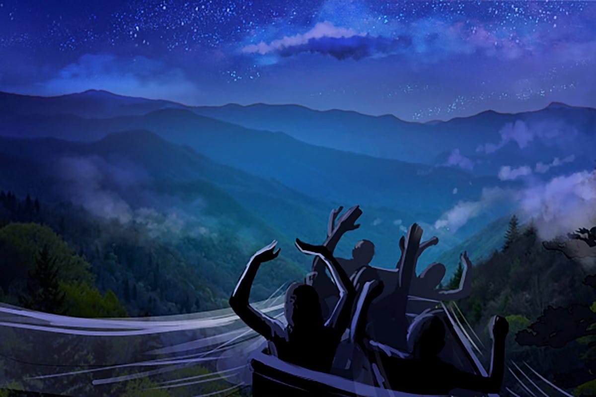 Rendering of Dollywood Night Flight Expedition