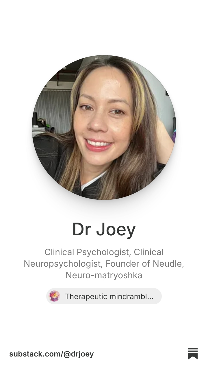 Dr Joey | Substack