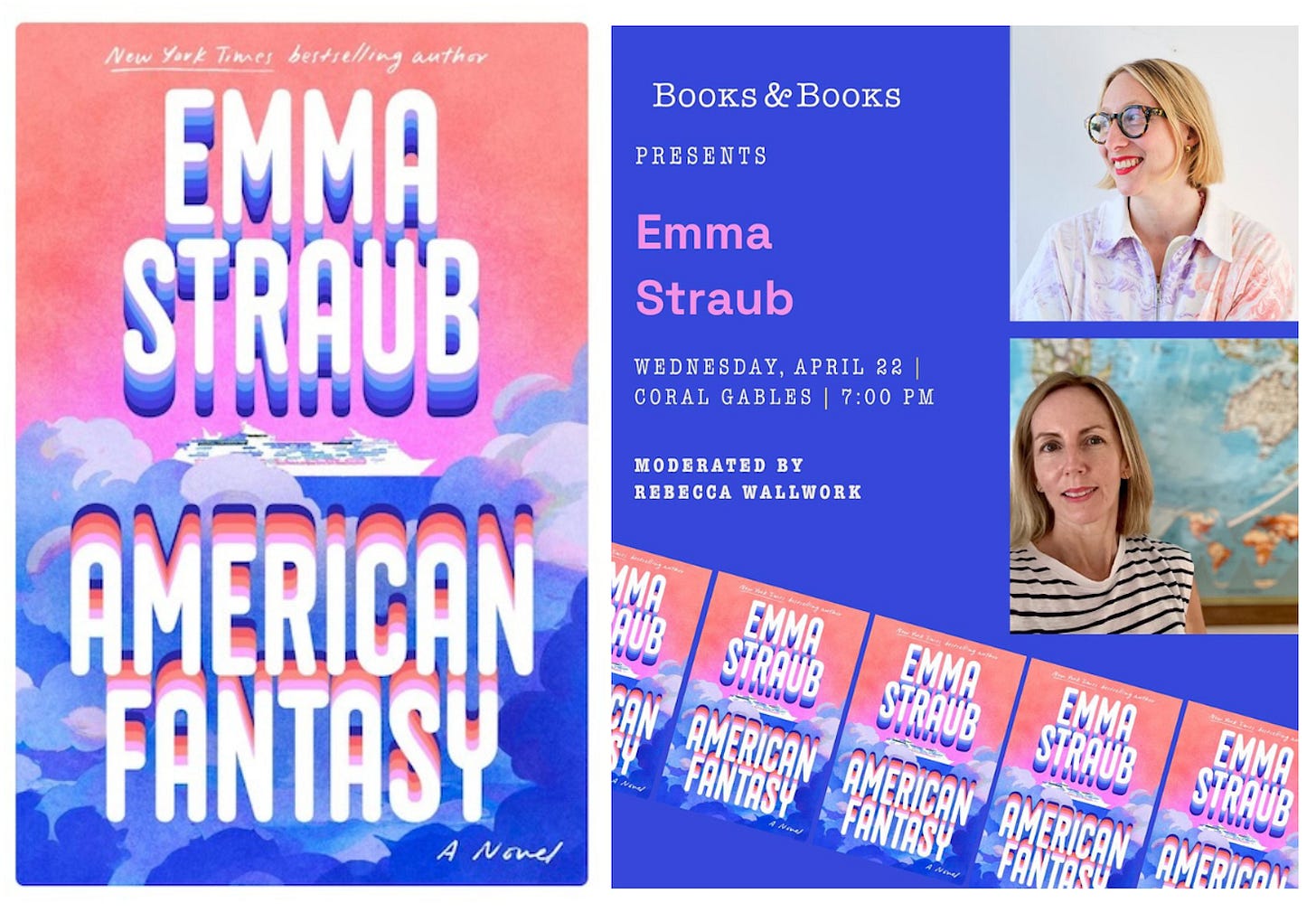 American Fantasy cover + Books & Books event info