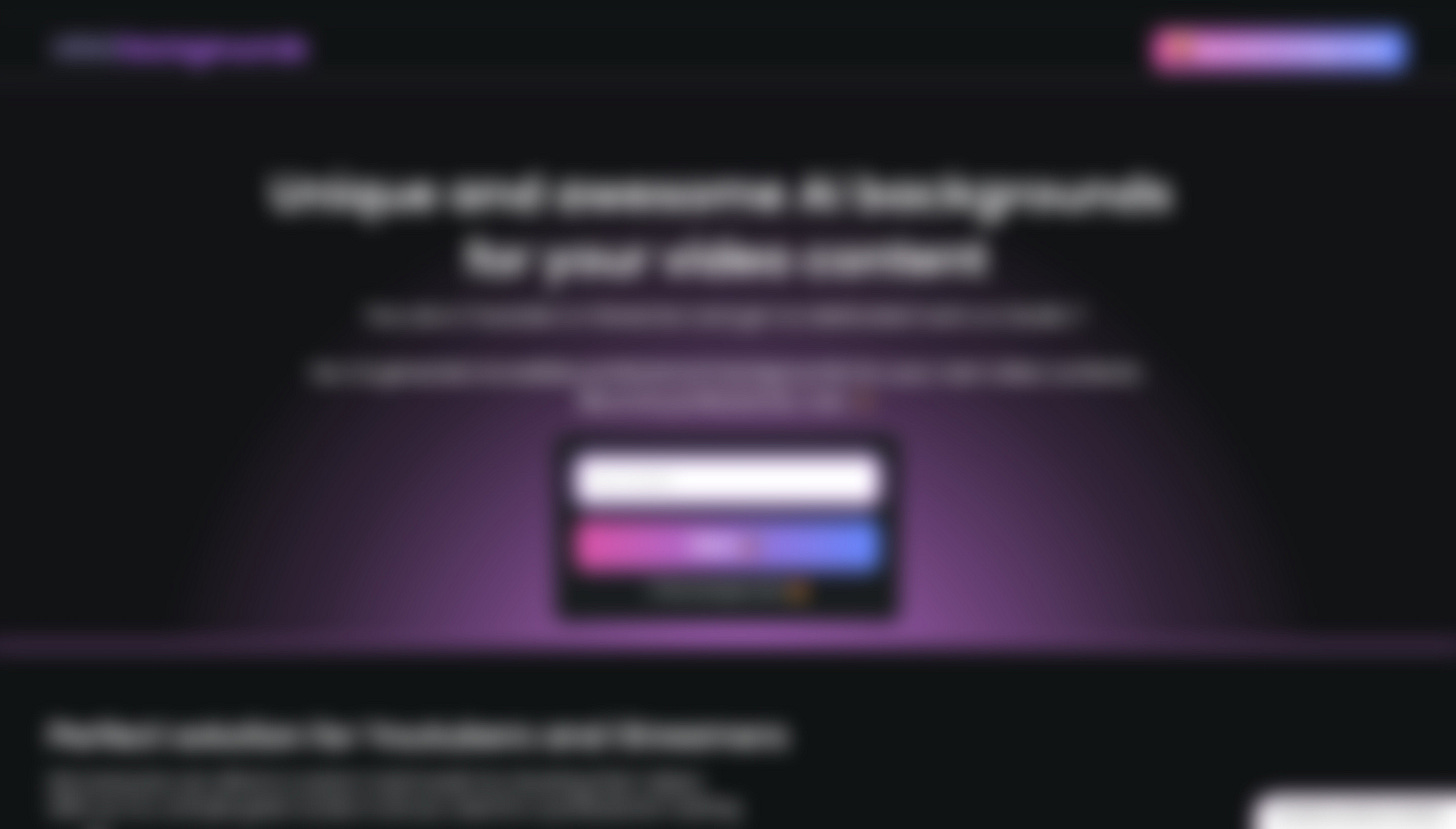 Video AI Backgrounds App