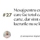 Mesaj pentru creatorii care fac totul ca la carte, dar simt ca lucrurile nu se leaga